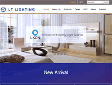 Tablet Screenshot of lighting-lt.com